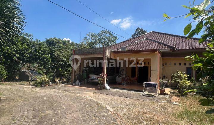 tampak depan dijual cepat! kavling komersil hadap