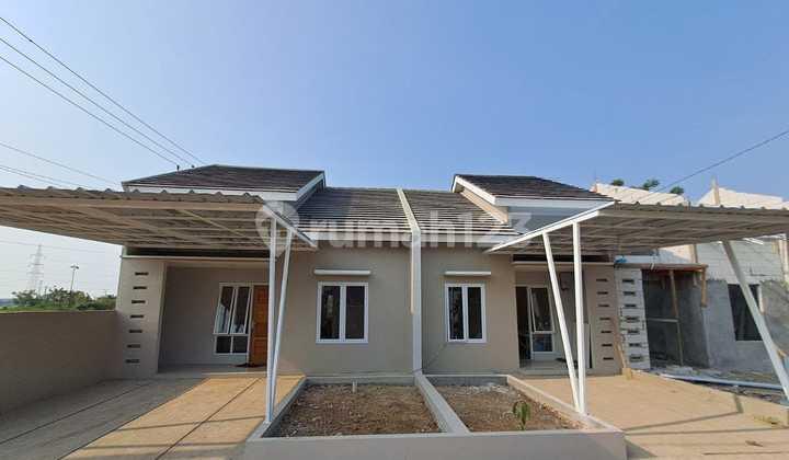 tampak depan rumah minimalis baru tambun satria