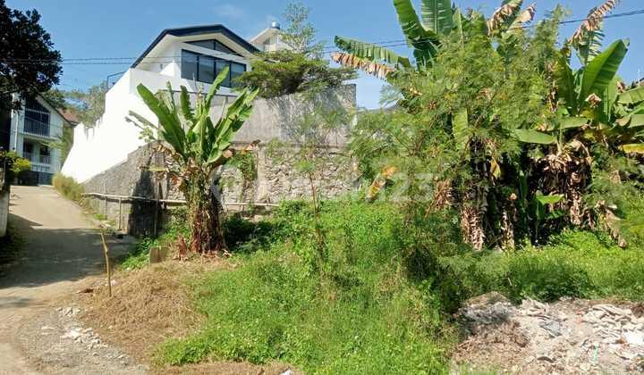 tampak depan dijual tanah di dago capitol