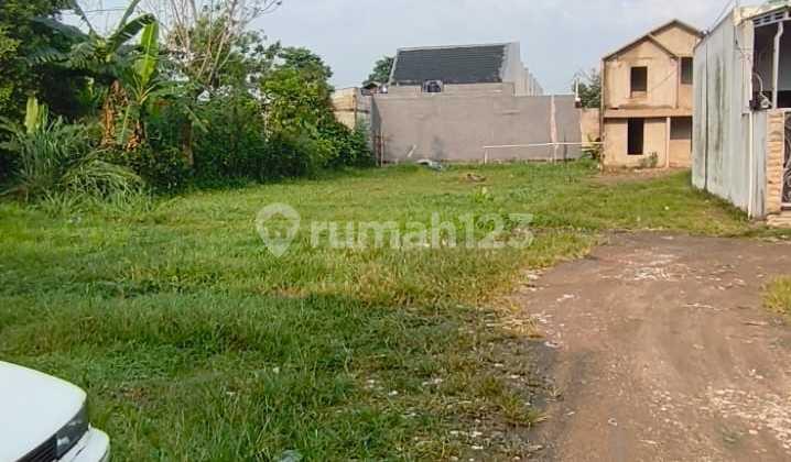 tampak depan dijual kavling siap bangun jadi