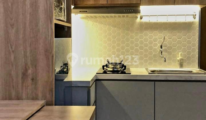 dapur apartemen podomoro golf view cimanggis