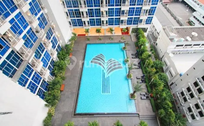 tampak depan dijual apartemen 1br capitol park