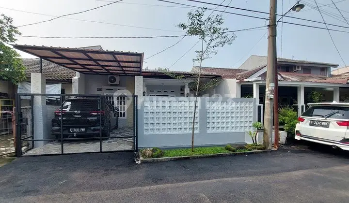 tampak depan rumah sejuk ciomas permai deket