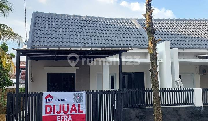tampak depan rumah sejuk bogor raya griya