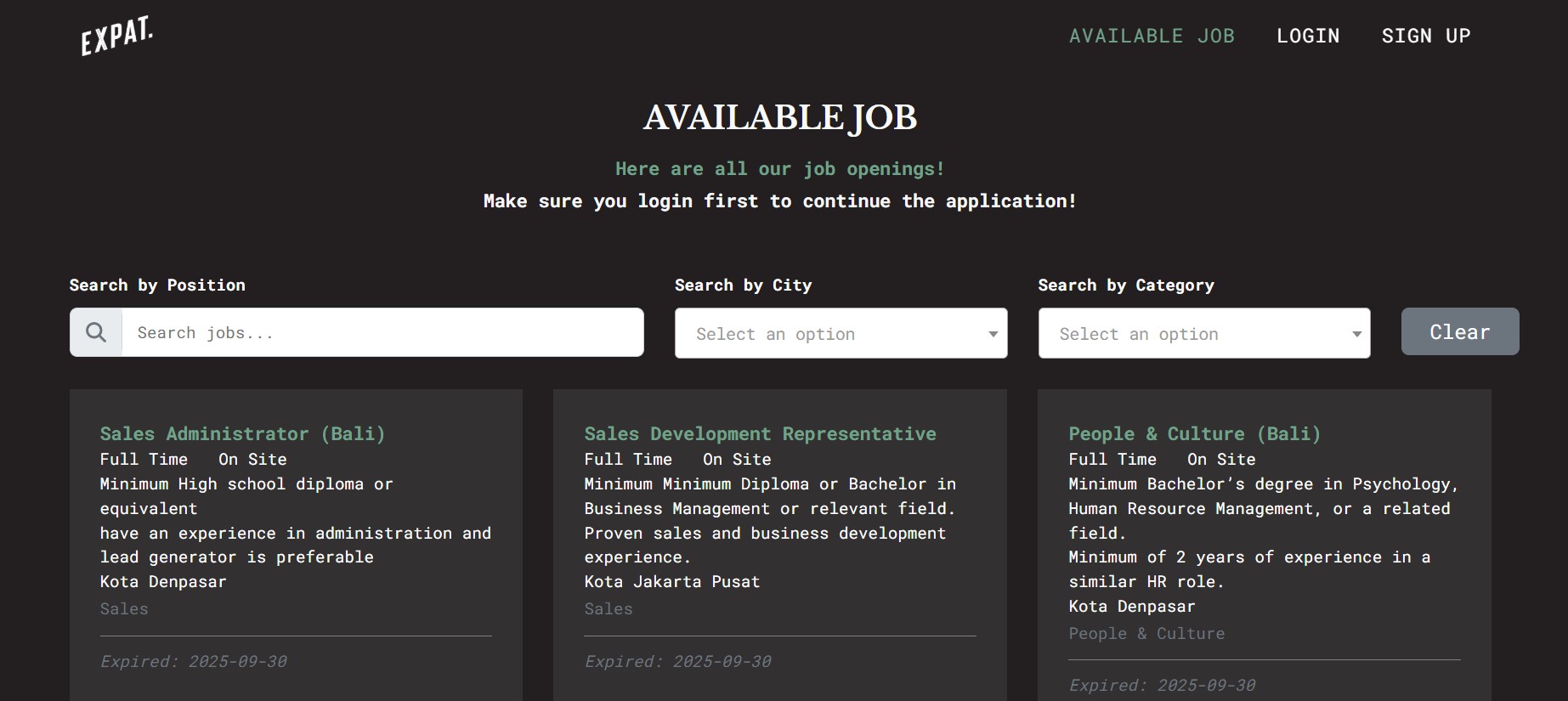 5 Best Websites to Find Expat Jobs in Surabaya 5 4. ExpatRoasters.com