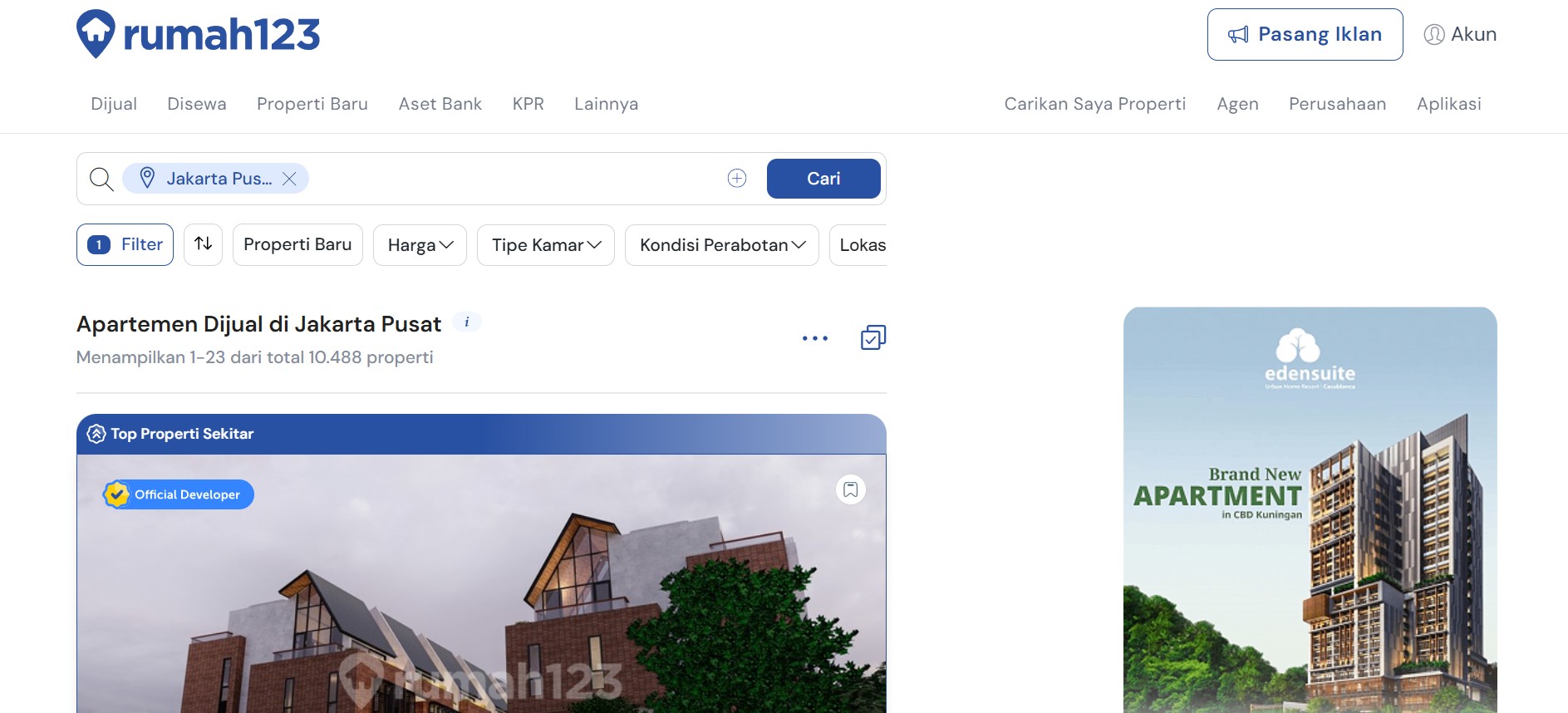 How to Find Short Term Rental in Jakarta: Best Platforms and Apps to Use 4 Rumah123