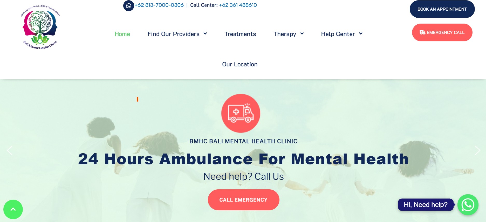 5 Best Therapy for Expats in Bali to Support Mental & Emotional Wellbeing 5 4. Bali Mental Health Clinic