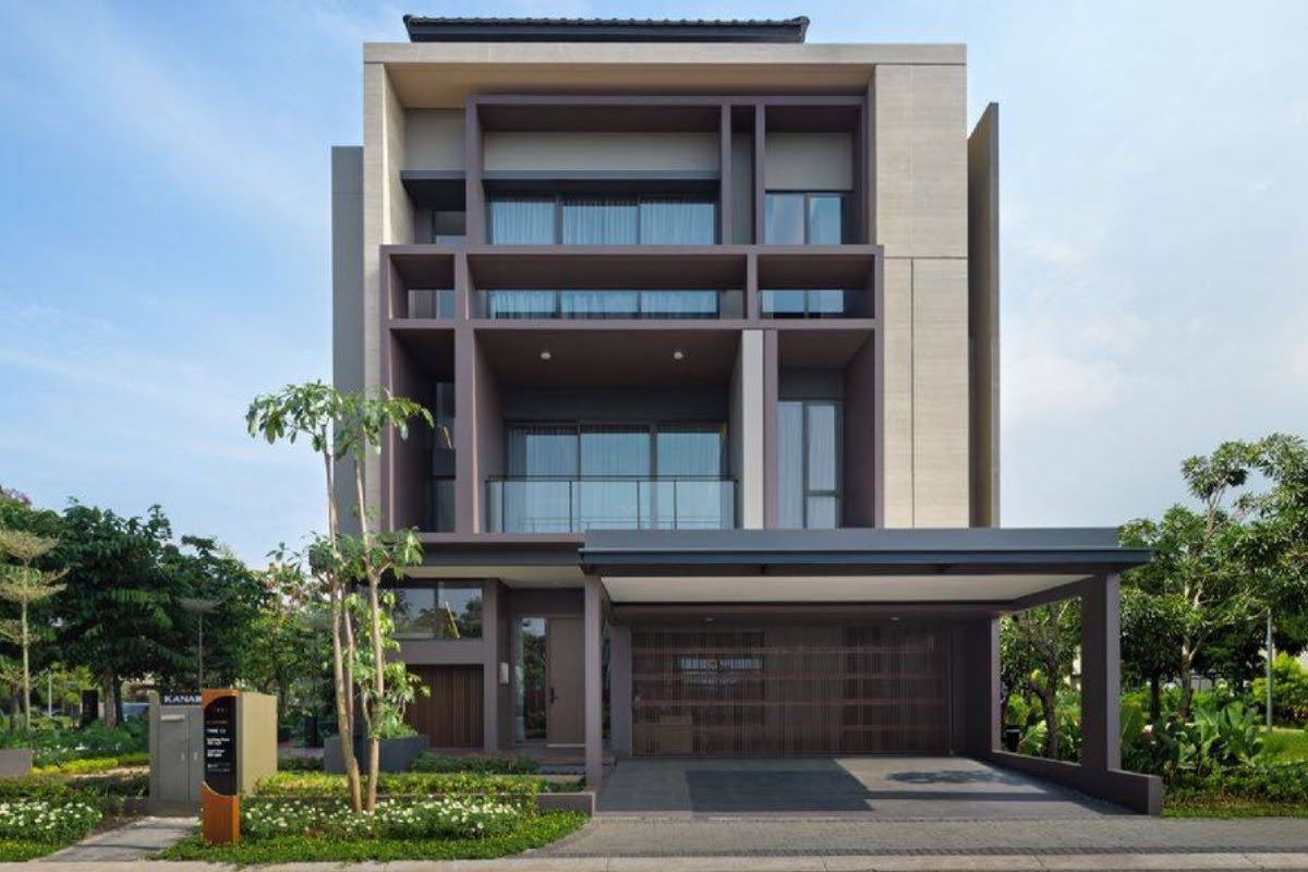 luxury home in tangerang, the zora luxury home in tangerang, the zora