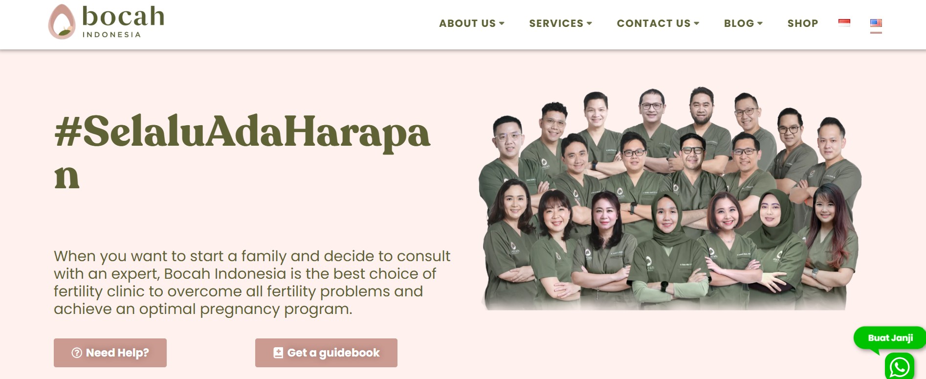 reproductive health clinics Indonesia