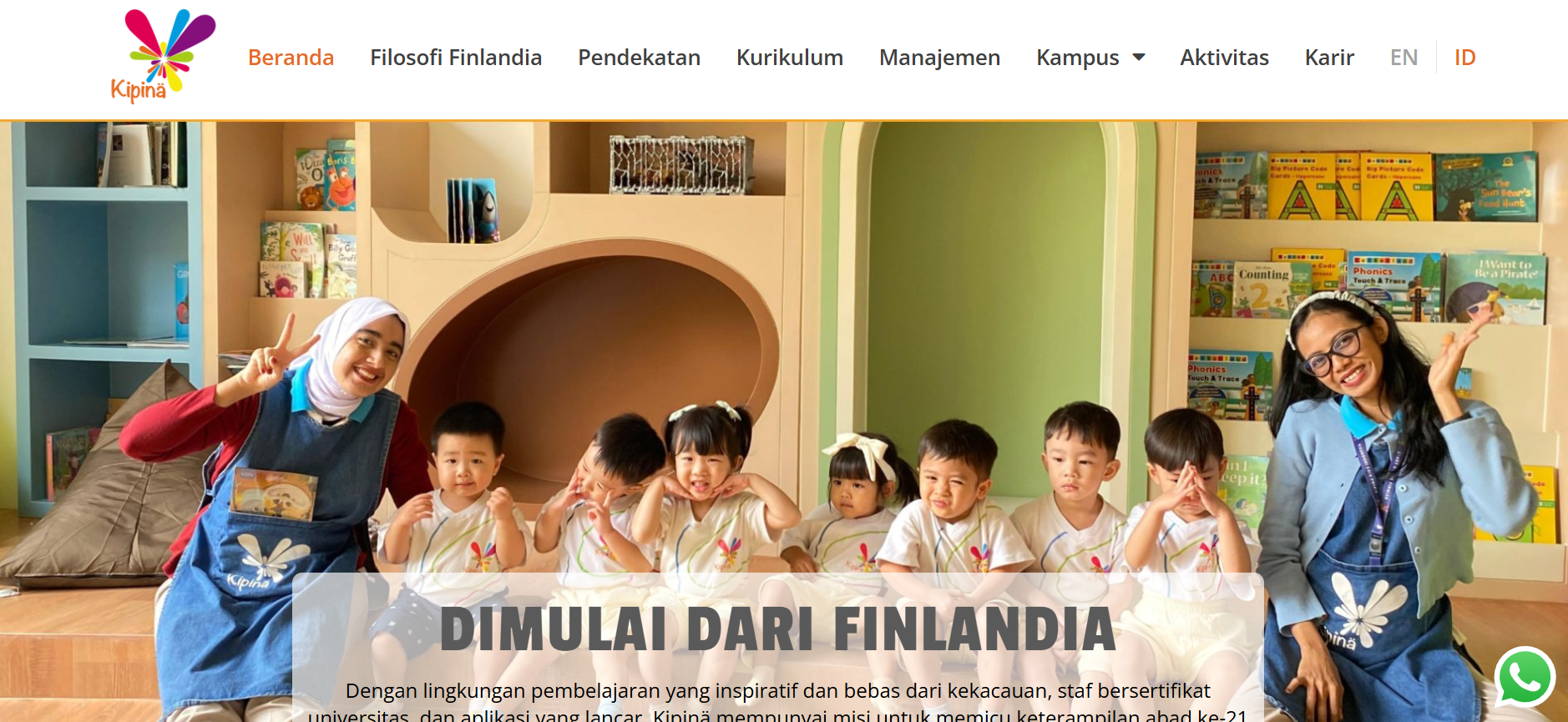 7 International Preschool Options in Indonesia for Expat Families 3 Kipina School