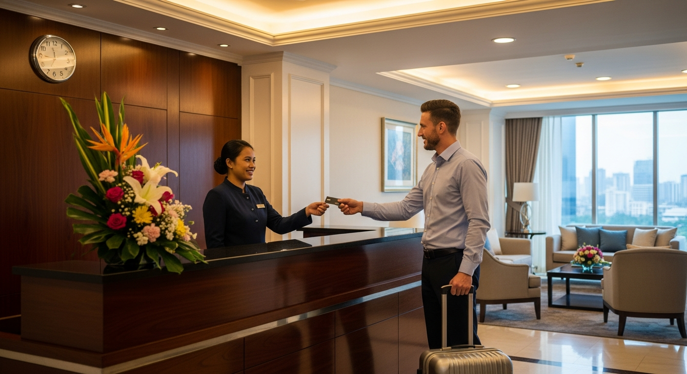 a serviced apartment in Jakarta