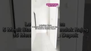 Rumah Murah Siap Huni Jalan Luas 5 Menit Ke Stasiun Pondok Rajeg