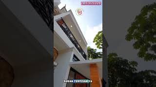 Move-In Ready House with Balinese Design, 15-Minute Access to Cisalak Toll Gate