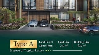 Rumah Luxurious di Garden Residence at Esmeralda Golf, Cibubur.