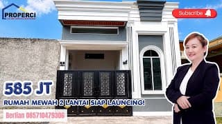 Rumah Mewah Megah 2 Lantai Cuman 500 Jtaan Lokasi Citra Indah City Cileungsi Jonggol Bogor