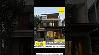 For Sale New House Royal Residence New Private Lift - Attic Rooftop - Bonus Semi Furnished Modern Luxury Near Dian Istana, Citraland, Pakuwon Mall, Wisata Bukit Mas