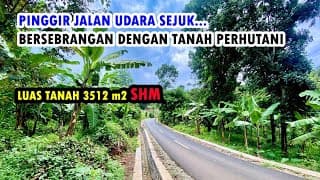 Dijual Murah Tanah 3512 M2 Pinggir Jalan di Daerah Sejuk Bojong Purwakarta