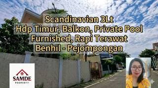 Scandinavian 3LT, Pool, East HDP, Full Furnish, New Pejompongan