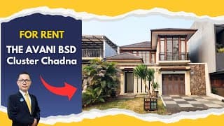 Rumah Bagus Bersih Siap Huni di The Avani Cluster Chadna