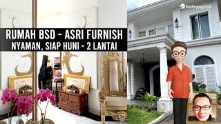 FOR SALE A LUSH and BEAUTIFUL House in BSD City Move-in Ready Negotiable