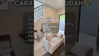 Rumah 2 Lantai Free Motor Ready Murah Pool dengan 3 Kamar Tidur