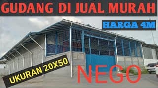 Di Sewakan Gudang Mura Bebas Banjir Di Pergudangan Pattene Kota Makassar Gudang