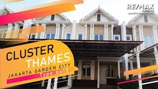 Rumah 6X15 90M Type 3Kt Cluster Thames Jgc Jakarta Garden City
