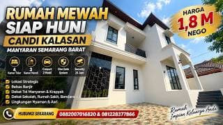 Rumah Manyaran Siap Huni Akses Mudah Bebas Banjir