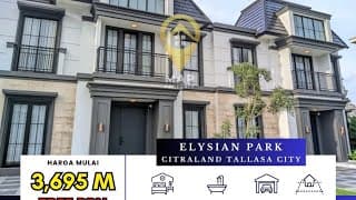 Luxurious Elysian Park House Strategic Location in Front of Btp Tamalanrea, VAT Free