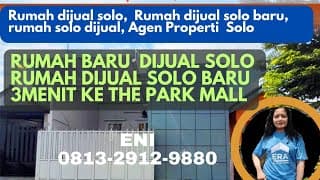 Rumah Siap Huni Dekat Pakuwon Mall Solo Baru