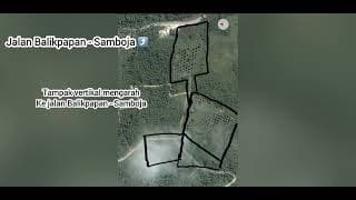 Tanah di Amborawang Darat Pinggir Jalan Balikpapan - Samboja
