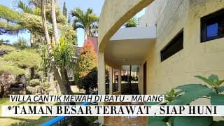 V1 Villa Premium Furnish Taman Luas Asri Di Batu Dekat Wisata