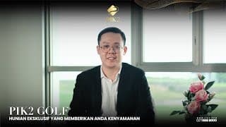 Cicil 200 Juta 60X atau 9,5M Kavling View Danau 400 M2 Hoek Golf Pik 2 di Permata Golf Residence 1