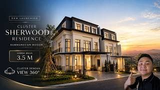 Rumah 3 Lantai Sherwood Red 10X18 Summarecon Bogor