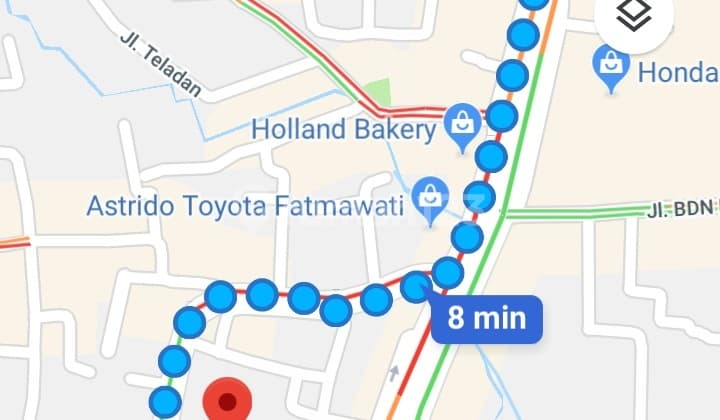 8-minute Walk to MRT Station - Berjalan 8 Menit ke Stasiun MRT