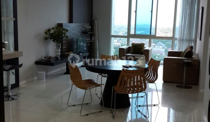 APARTEMENT CW MEWAH SEKALI FULL FURNISH 2 BR SIAP HUNI LT.8