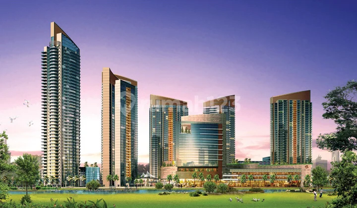 Kemang Village Tower Tiffany Apartment, 174m2, 3+1 BR, City View
