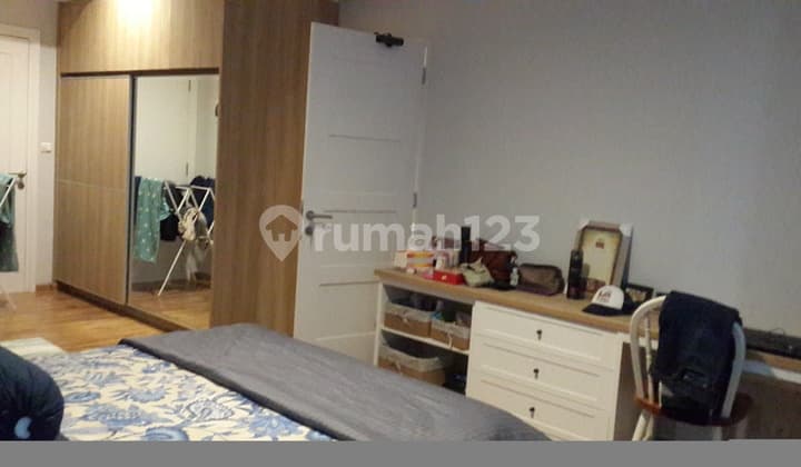 Nyaman Connecting 2 unit ( studio + 1 bedroom), full furnish, view pool garden, akses langsung toll