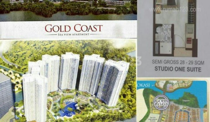 Apartmen Gold Coast PIK Type Studio Vie Laut Apartmen Gold Coast PIK Type Studio Vie Laut
