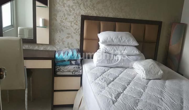 Apartemen Mediterania Garden 2BR Full Furnish High Floor Tower Heliconia View City