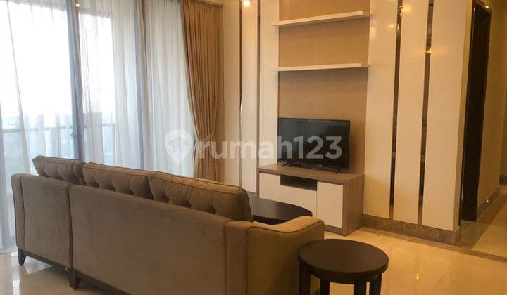 APARTEMENT DISTRIC 8 SCBD,LUXURY NEW FURNISHED + NEW INTERIOR SIZE 105 M, 2 BR
