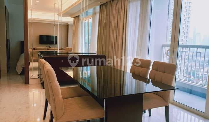 Apartemen Botanica - Simprug tower 1, 2BR, lantai 19 unit C. Fully furnish (Yn)