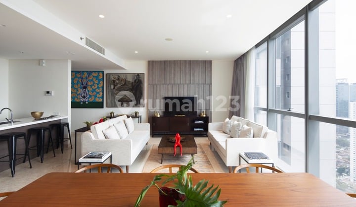 Apartment Casa DOMAINE-Shangrila Tower 1, Type 2BR, Lt43, Furnished (Ownr)