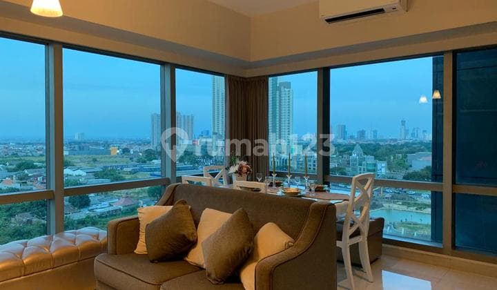 DISEWAKAN LA RIZ MANSION MEWAH FULL FURNISH VIEW LEBAR BOULEVARD