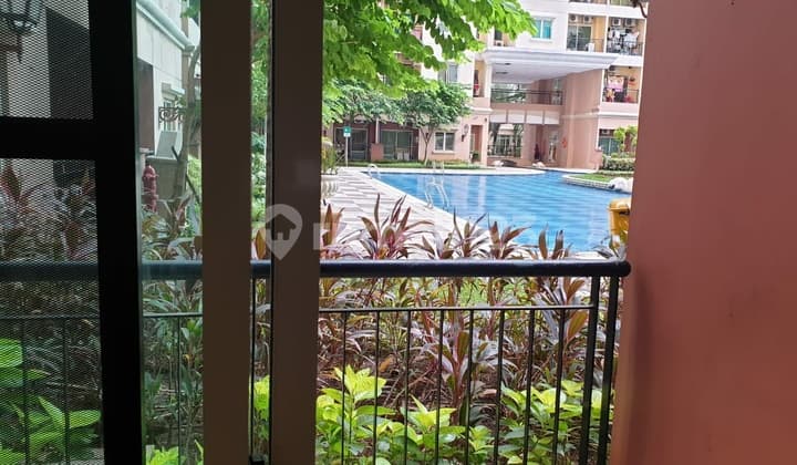 tinggal diapertemen serasa rumah belakang lansung kolam renang