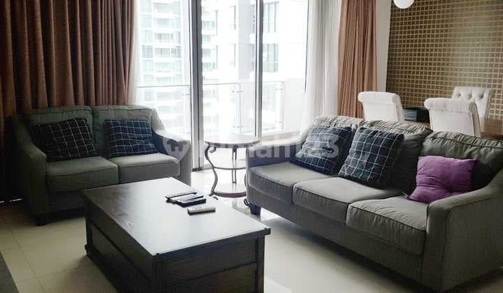 Disewakan Apartemen St Moritz 3br, Full Furnished Puri Indah, Jakarta Barat