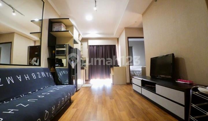 Apartemen Mediterania Garden Residence 2BRC (44 m2) Full Furnished, Tower H, 65 Juta/Tahun, Tanjung Duren, Jakarta Barat