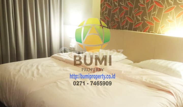 Apartemen solo kota siap pakai