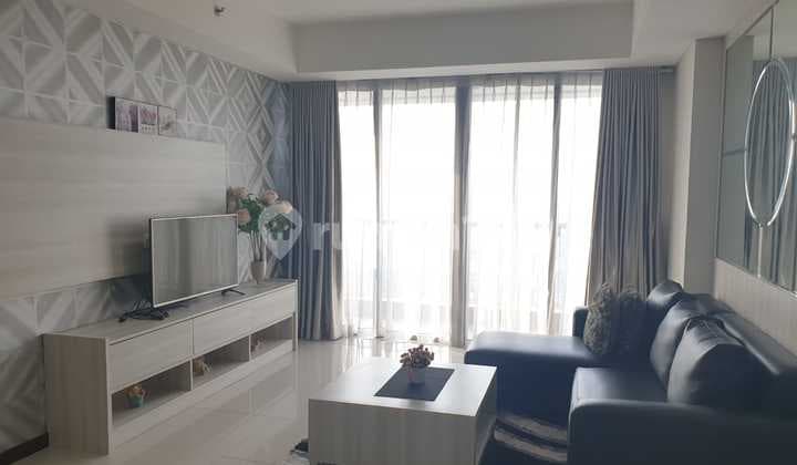 Tower New Royal Apt ST Moritz Tipe Hoek 2BR Furnished Siap Huni