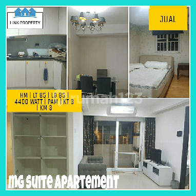 Mg suite apartemen tengah kota .3 bed room, luas dan siap pakai ...balkon luas